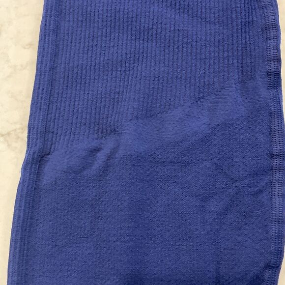 icebreaker NEW Mens L 200 Zone Seamless Leggings Base Layer Blue Merino Blend - Picture 4 of 15
